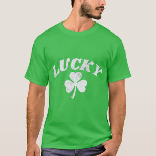 T-shirt Charme rétro Vintage Lucky Clover St. Patrick's Da