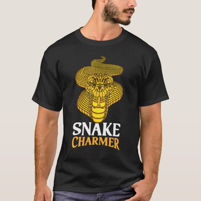 T-shirt Charmer de serpent (Devant)