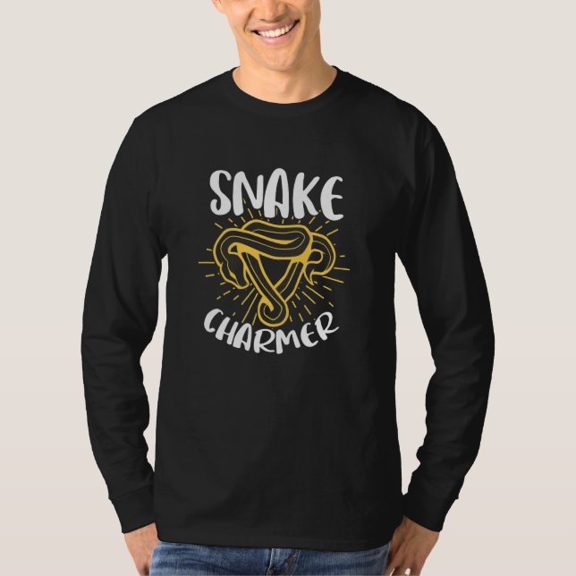 T-shirt Charmer de serpent (Devant)