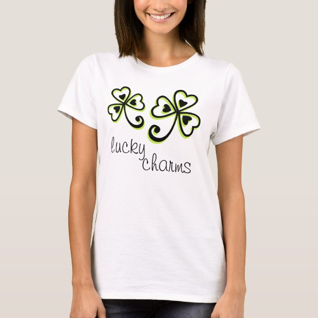 T-shirt Charmes chanceux (Devant)