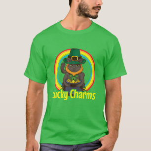 T-shirt Charmes Lucky Conception Pour La Journée Saint-Pat