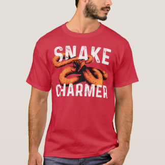 T-shirt Charmeur de Serpents Cadeau de biologiste de la fa