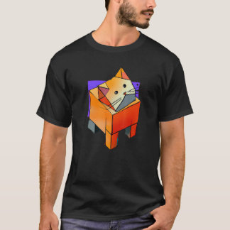 T-shirt Charming cat artwork lovely kitten