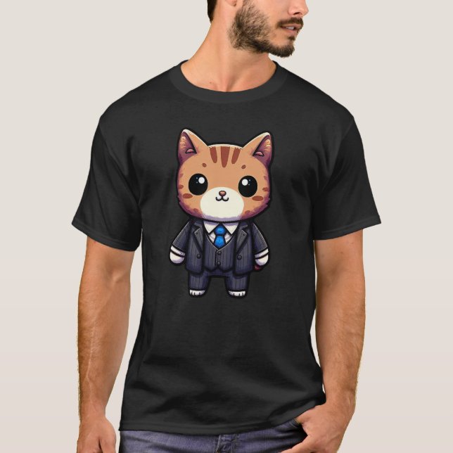 T-shirt Charming Chat Boss (Devant)