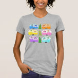 T-shirt Charming Christmas Camper Vintage Trailer RV Xmas<br><div class="desc">J'espère que vous aimez ce design de vacances. Ajoutez votre propre texte à l'avant ou à l'arrière. Consultez ma boutique pour trouver d'autres articles correspondants comme des autocollants, des tasses, des cartes, du papier d'emballage ainsi que d'autres motifs de vacances. Merci d'avoir fait des emplettes avec moi ! Si vous...</div>