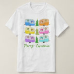 T-shirt Charming Christmas Camper Vintage Trailer RV Xmas<br><div class="desc">J'espère que vous aimez ce design de vacances. Ajoutez votre propre texte à l'avant ou à l'arrière. Consultez ma boutique pour trouver d'autres articles correspondants comme des autocollants, des tasses, des cartes, du papier d'emballage ainsi que d'autres motifs de vacances. Merci d'avoir fait des emplettes avec moi ! Si vous...</div>
