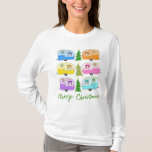 T-shirt Charming Christmas Camper Vintage Trailer RV Xmas<br><div class="desc">J'espère que vous aimez ce design de vacances. Ajoutez votre propre texte à l'avant ou à l'arrière. Consultez ma boutique pour trouver d'autres articles correspondants comme des autocollants, des tasses, des cartes, du papier d'emballage ainsi que d'autres motifs de vacances. Merci d'avoir fait des emplettes avec moi ! Si vous...</div>