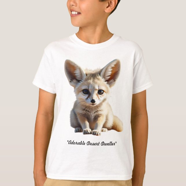 T-shirt "Charming Desert Fox" (Devant)