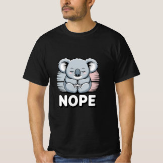 T-shirt Charming Koala "NOPE"