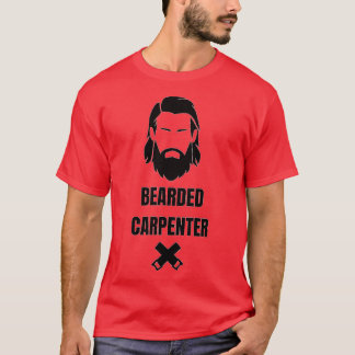 T-shirt charpentier barbu 11