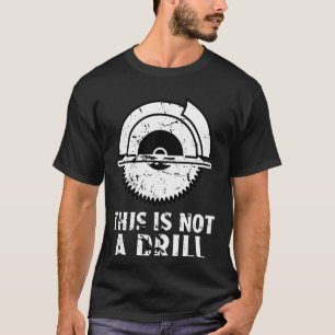 T-shirt Charpentier de menuiserie drôle Ce n'est pas une p