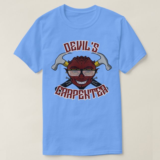 T-shirt Charpentier des diables (Design devant)