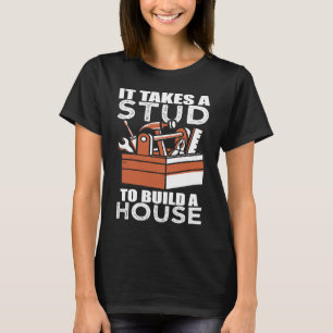 T-shirt Charpentier Il faut un montant pour construire une