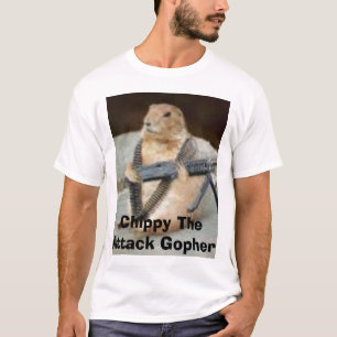 T-shirt Charpentier le Gopher d'attaque