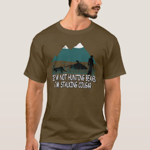 T-shirt Charriez le chasseur de puma
