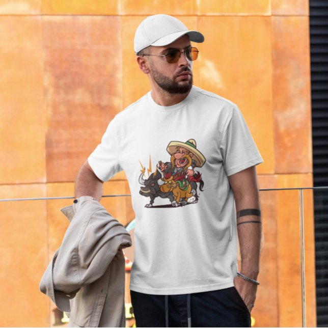 T-shirt Charro Bull (Créateur téléchargé)