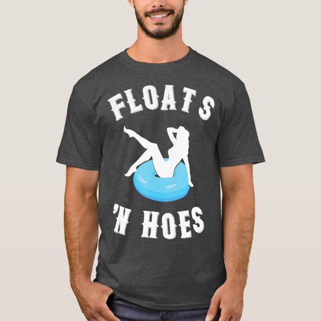 T-shirt Chars Et Chars Fantastique Float Trip Tubing River (Devant)