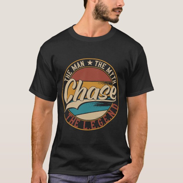 T-shirt Chase L'homme le mythe la légende (Devant)