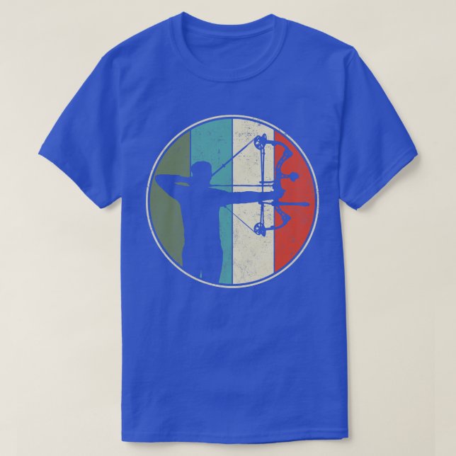 T-shirt Chasse à la boue de tir à l'arc (1) (Design devant)