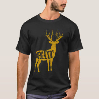 T-shirt Chasse À La Bow Vintage Être Bio Viande De Cerf À