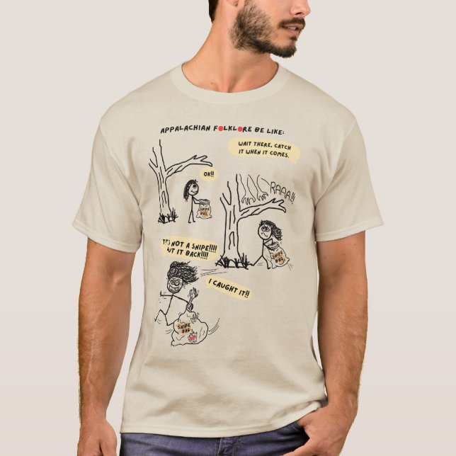 T-shirt chasse à la pinède en Virginie-Occidentale (Devant)