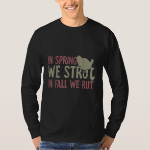 T-shirt Chasse à la saison drôle Humour Printemps Chasse à