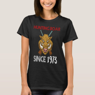 T-shirt Chasse à la sanglier depuis 1973