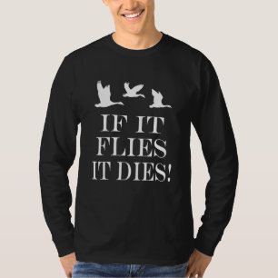 T-shirt Chasse à la sauvagine Chasse aux oiseaux