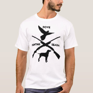 T-shirt Chasse à la tourterelle fusils croisés
