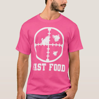 T-shirt Chasse à la Turquie Funny Chasse à la nourriture r