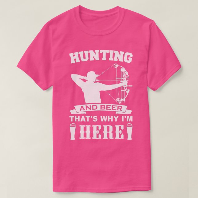T-shirt Chasse à l'arc Chasse à l'arc Chasse à l'arc Chass (Design devant)