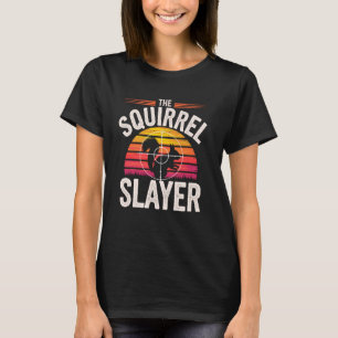 T-shirt Chasse à l'écureuil Chasseur d'écureuil drôle Chas