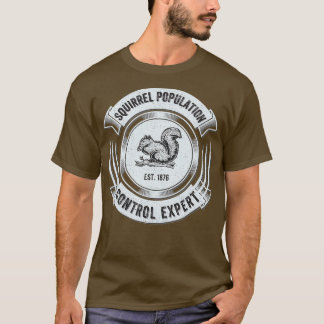 T-shirt Chasse à l'écureuil drôle    ChasseurCool Sarcasti