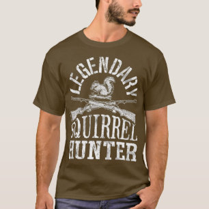 T-shirt Chasse à l'écureuil légendaire Chasse Vintage a