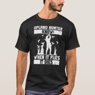 T-shirt Chasse À L'Oiseau De La Colombe Et Chasse À La Col