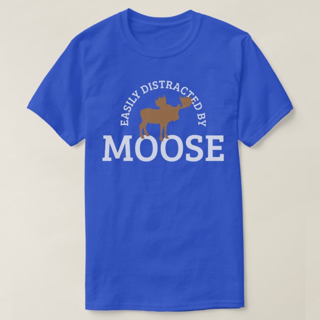 T-shirt Chasse à l'orignal (Design devant)