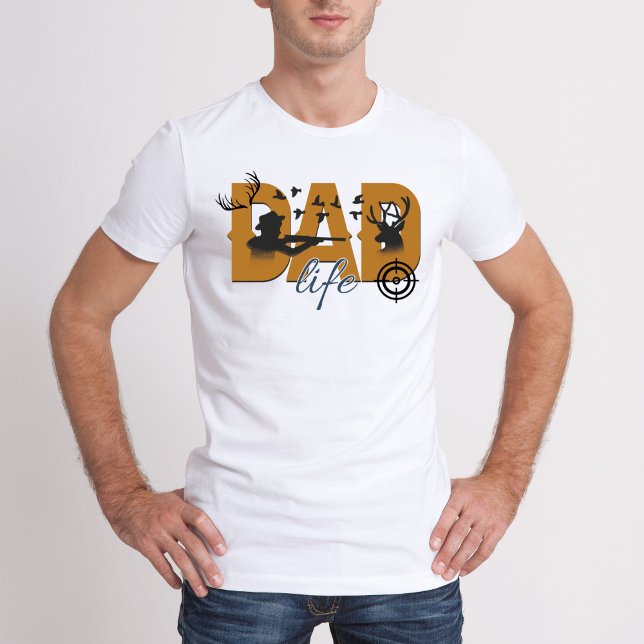T-shirt Chasse à vie papa (Dad Life Hunting)