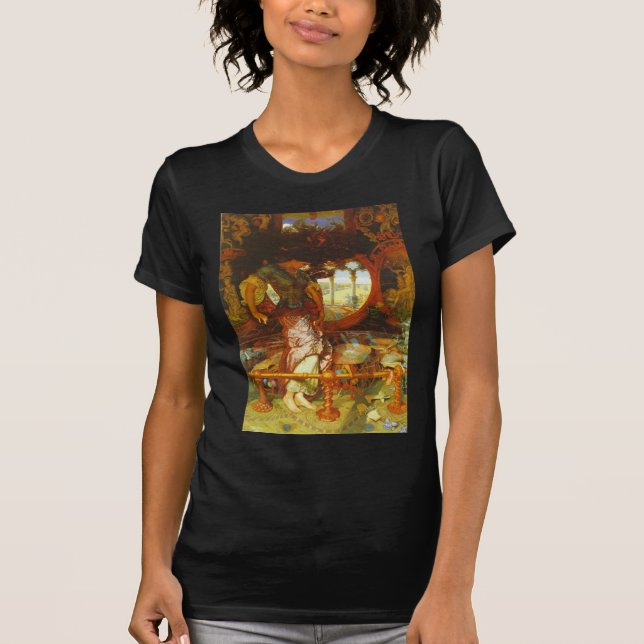 T-shirt Chasse à William Holman Madame de Shalott (Devant)