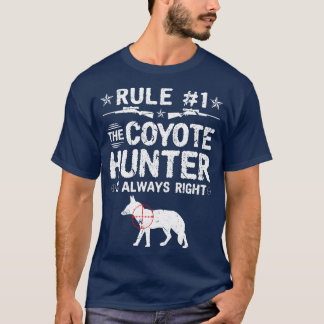 T-shirt Chasse à Yote pour les chasseurs de Coyote