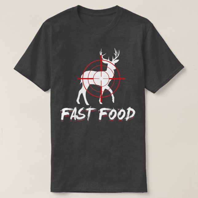 T-shirt Chasse amusante pour les femmes et les hommes Deer (Design devant)