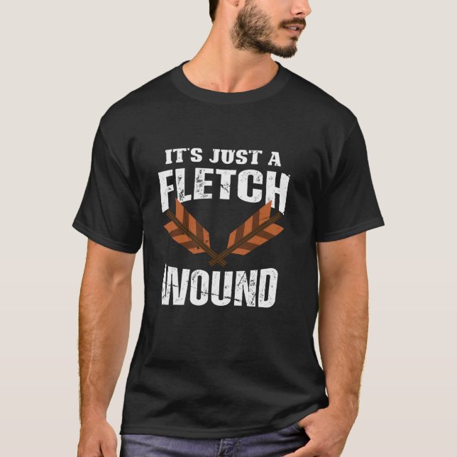 T-shirt Chasse Archer Bow Tir à l'Archer Long Manche T Che (Devant)