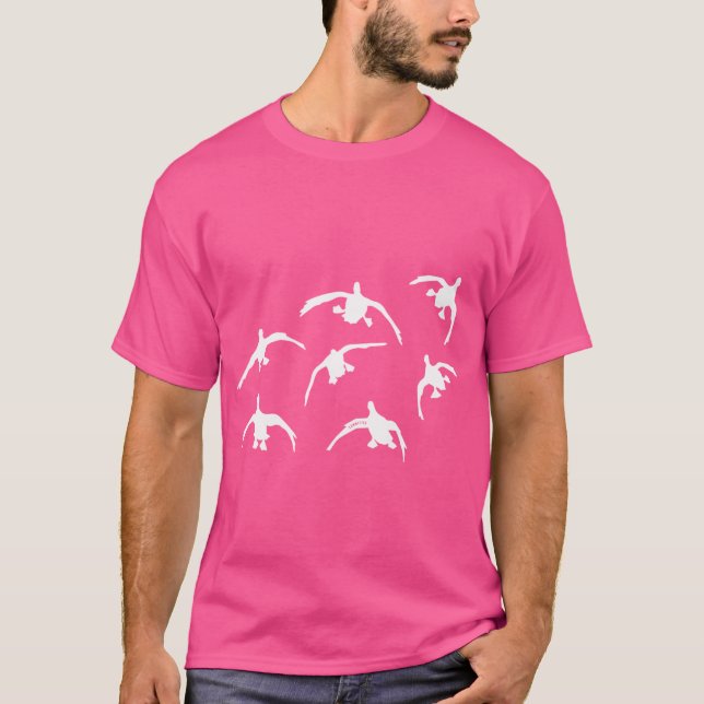 T-shirt Chasse au canard (Devant)