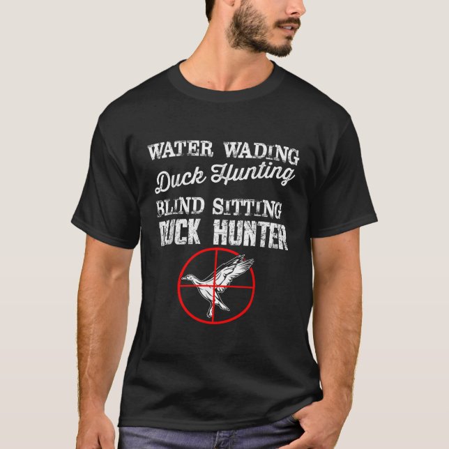 T-shirt Chasse au canard amusante (Devant)