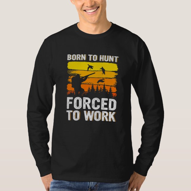 T-shirt Chasse au canard Chasseur d'oie Chasseur de sauvag (Devant)