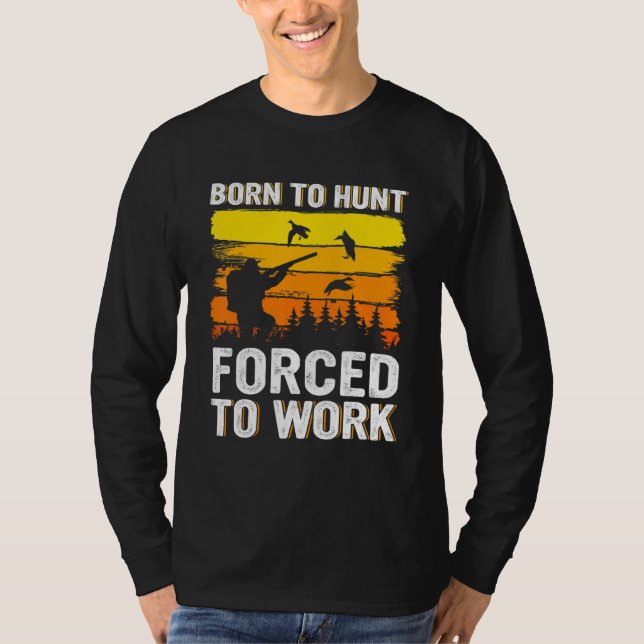 T-shirt Chasse au canard Chasseur d'oie Chasseur de sauvag (Devant)