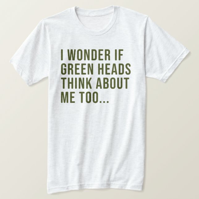 T-shirt Chasse au canard Mallard drôle Chemise pour hommes (Design devant)