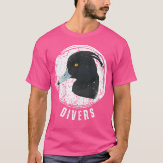 T-shirt Chasse au canard Plongée Plongée au canard Bluebil