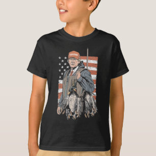 T-shirt Chasse au canard Trump Camo Bonjour Chasse Saison 