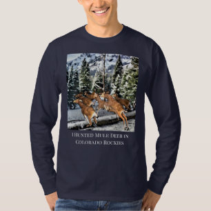 T-shirt Chasse au Cerf Mule du Colorado pour Hommes