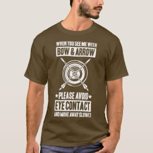 T-shirt Chasse au chaudière à l'arc Bowman Arrow Bow Hunte